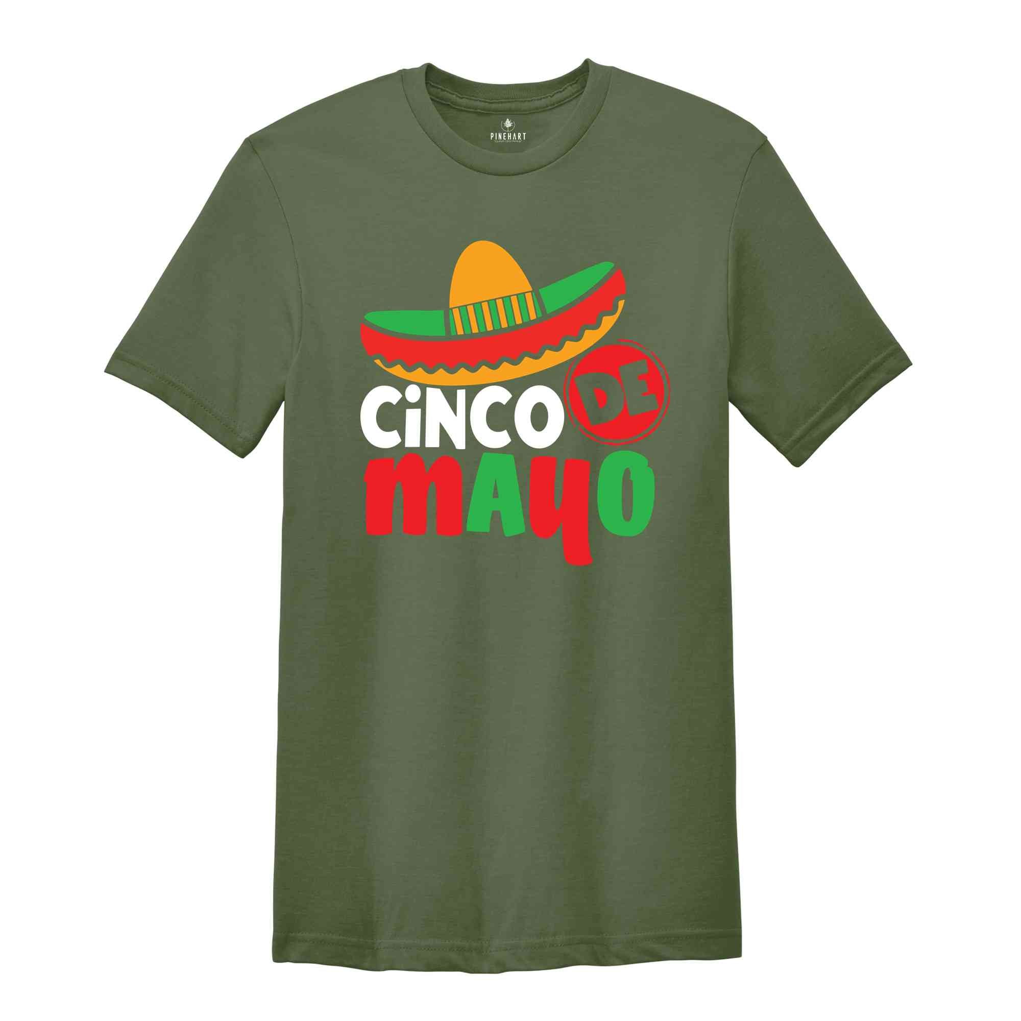 Cinco De Mayo Shirt, Mexican Fiesta Tshirt, Fiesta Faces Shirt, Mexican Festival Gift, Fiesta Party Shirt, Cinco De Mayo Gift