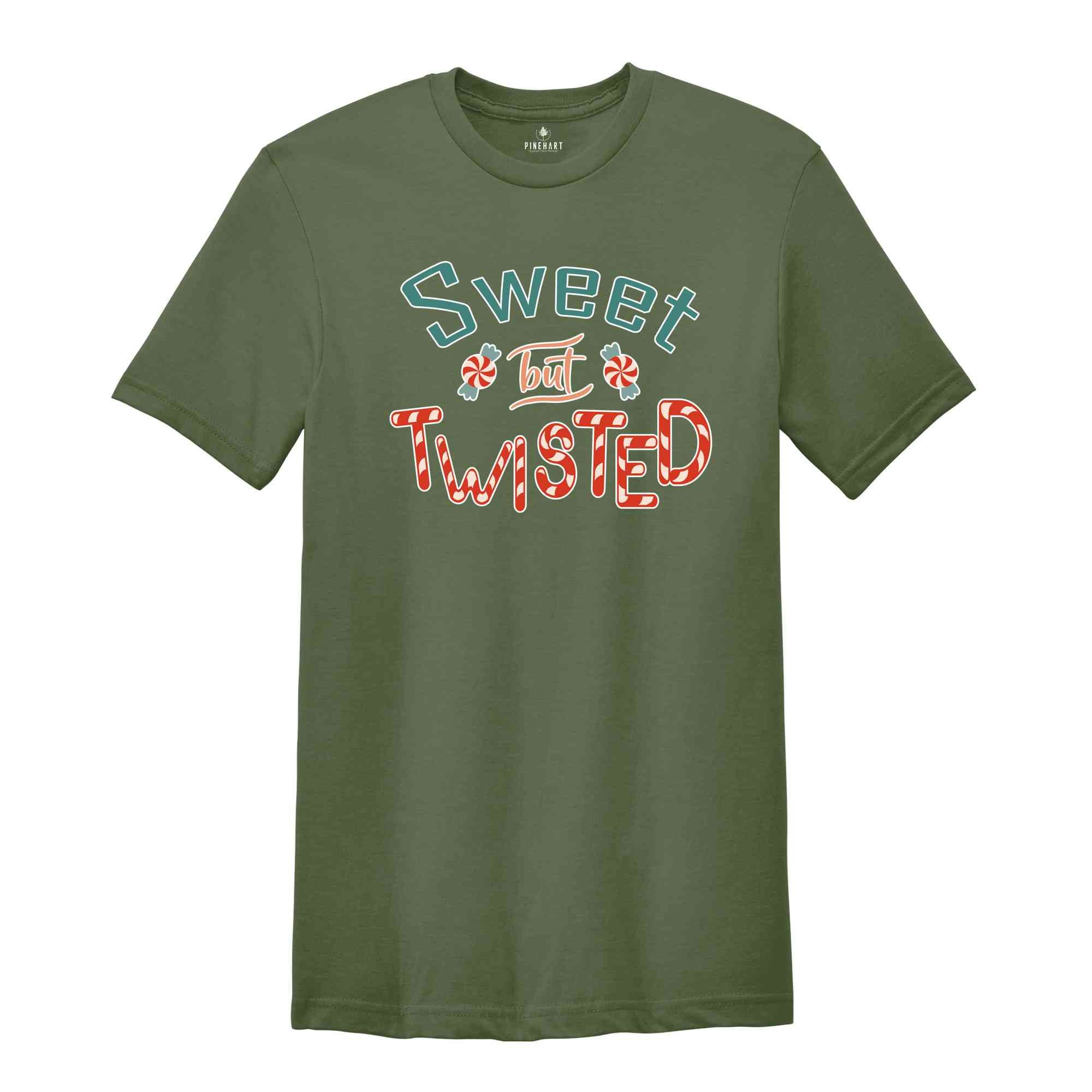 Sweet But Twisted Shirt, Cute Christmas Shirt, Christmas Shirt, Christmas Gift, Christmas Party Shirt, Holiday Shirt, New Year Shirt