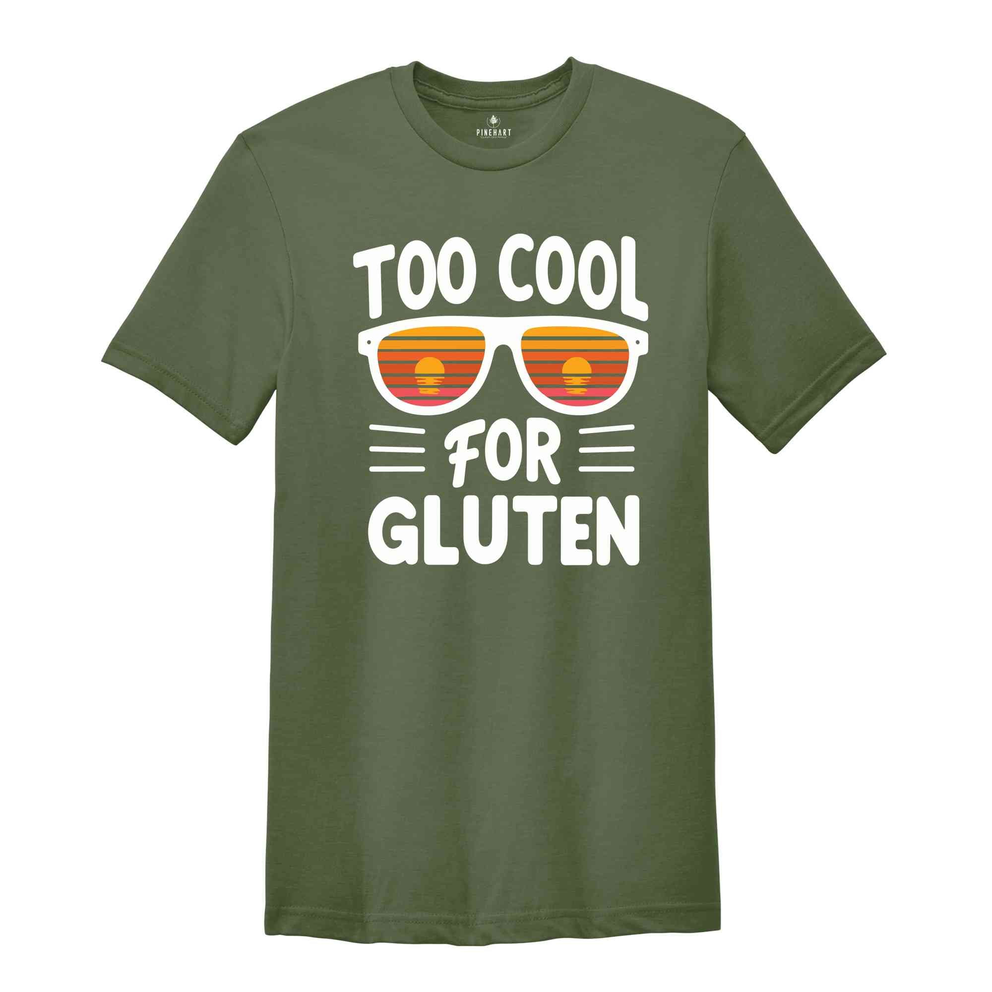 Cool For Gluten Shirt, Celiac Disease Awareness Shirt, Celiac Warrior Gifts, Support T-Shirt, Awareness Month Tshirt