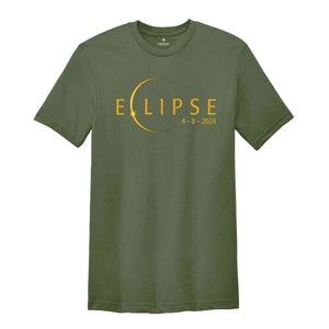 Eclipse 4-8-2024 Shirt, Total Solar Eclipse 2024 Shirt, April 8 2024 Shirt, USA Shirt, Spring Shirt, Eclipse Shirt