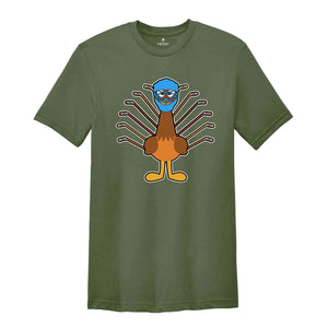 Thanksgiving Ice Hockey Turkey Shirt, Hockey Player Shirt, Thanksgiving Shirt, Thanksgiving Gift, Turkey Day Shirt, Hockey Lover Shirt