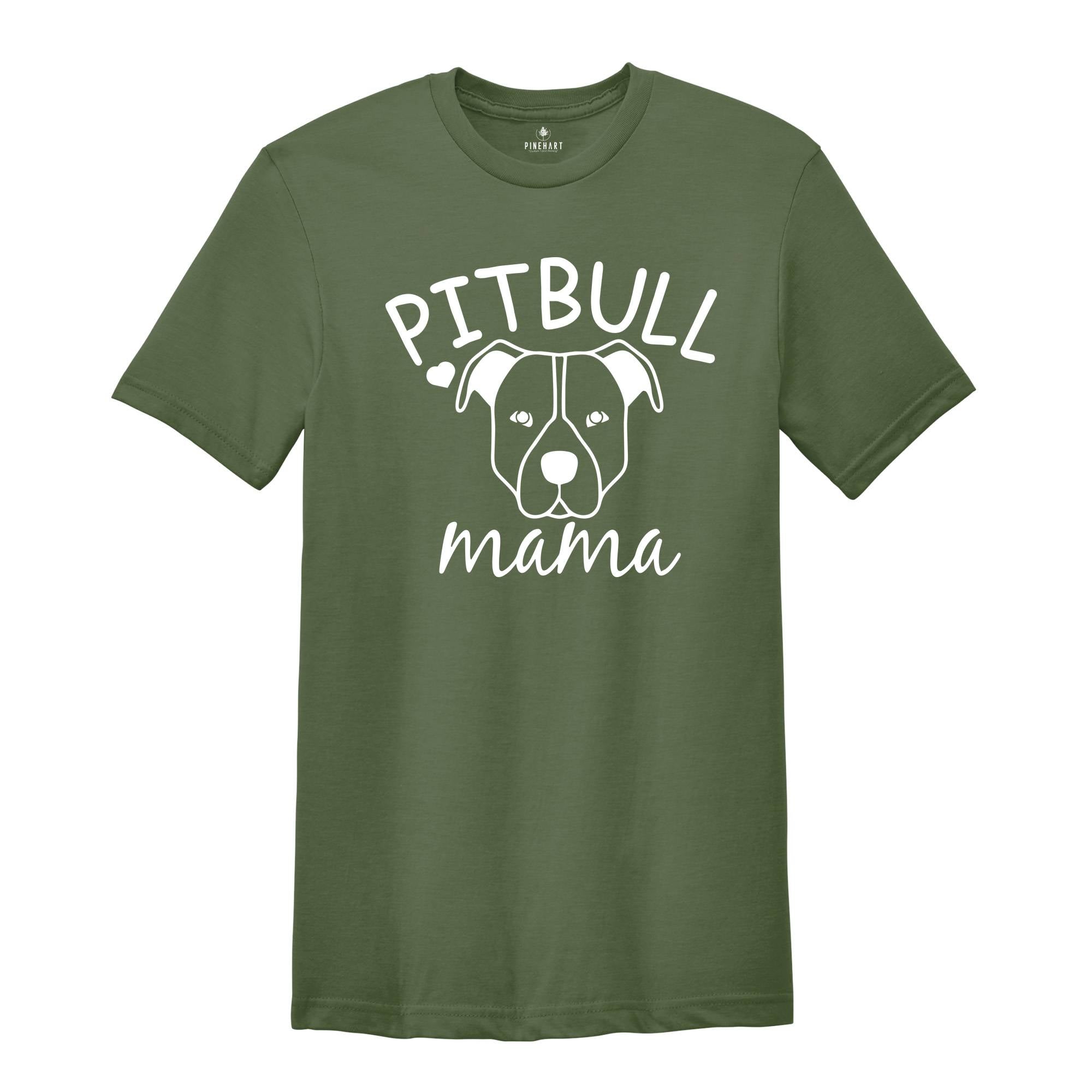 Pitbull Shirt, Pitbull Mama Gift, Dog Mama Tee, Pitbull Mom Shirt, American Pitbull Gift, Cute Animal Shirt, Pet Lover Shirt