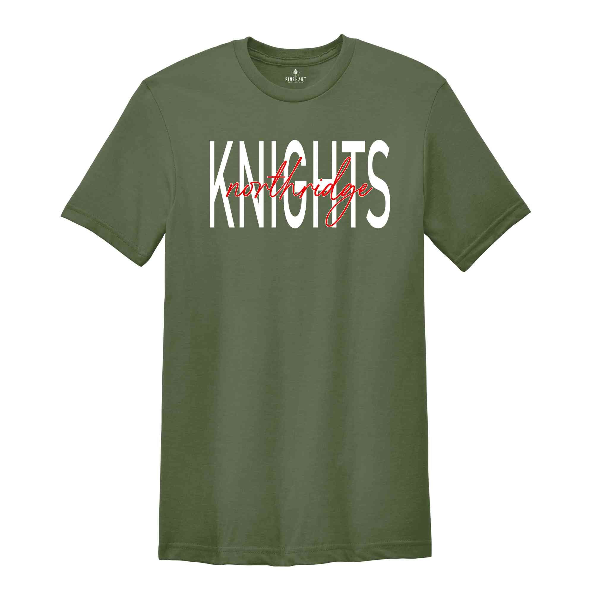 Knight Shirt, Custom Mascot Shirt, Personalized School Shirt, Custom Text Shirt, School Shirt, Team Mascot Shirt, School Shirt