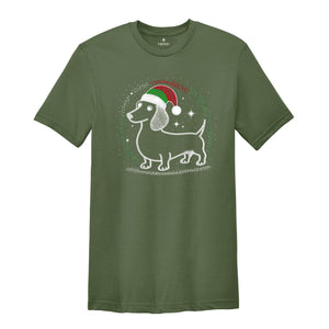 Dachshund Christmas Shirt, Dachshund Shirt, Christmas Shirt, Cute Dachshund Lover Gift, Christmas Dog Shirt, Dog Mom Shirt