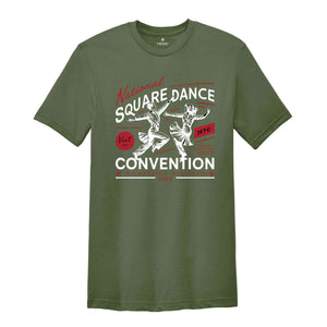 Vintage Style Tee, National Square Dance Convention Tee, 1979 Milwaukee Dance Convention Tee, Vintage Convention, Convention T Shirt