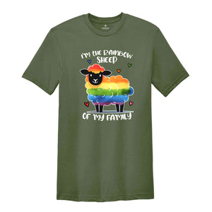 I'm The Rainbow Sheep Of The Family Shirt, LGBTQ Shirt, LGBT Pride Shirt, Pride Month Shirt, Equal Rights Shirt, Love Is Love Shirt