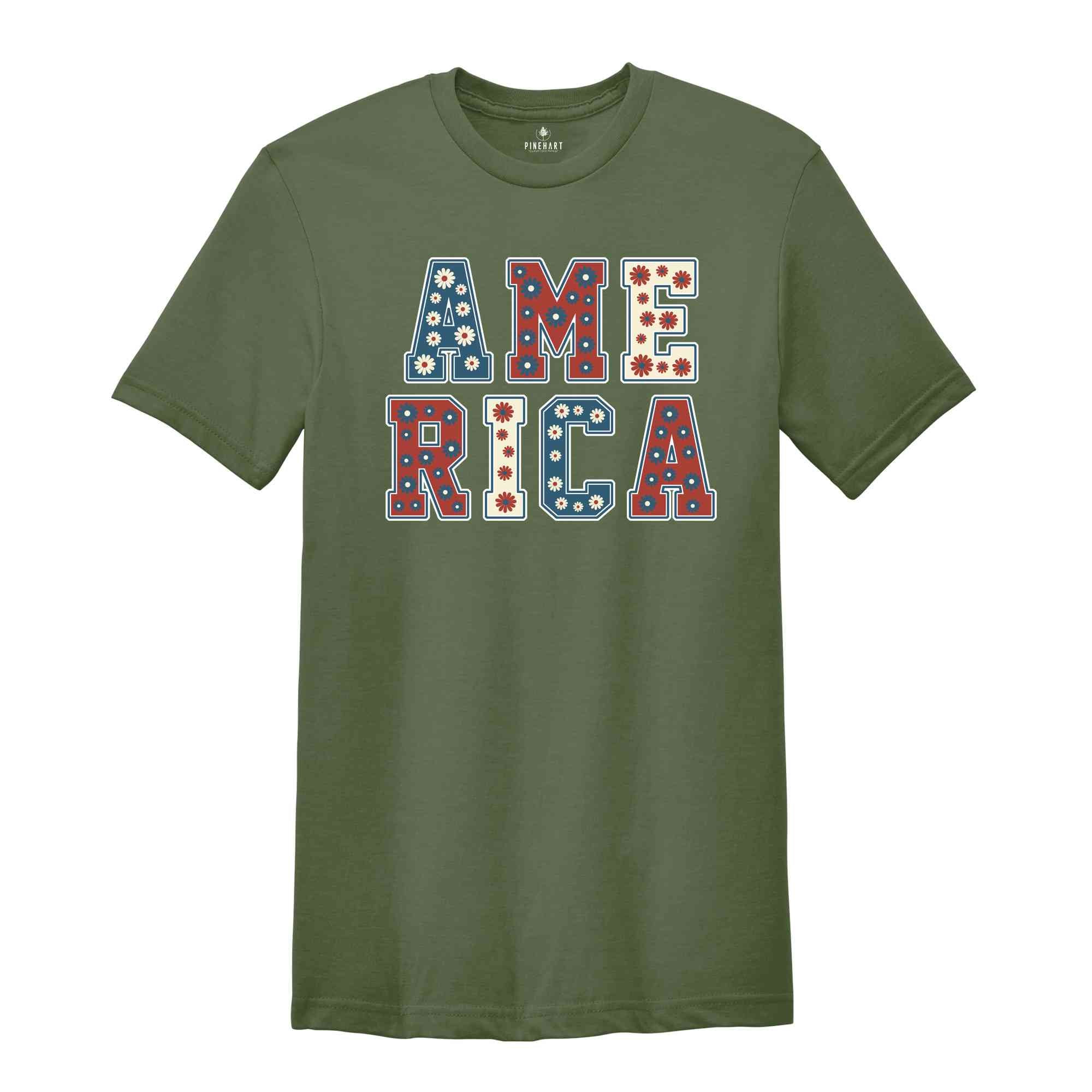 AMERICA Shirt, We The People, USA Flag Shirt, 1776 Shirt, Patriotic Shirt, 4th Of July Shirt, Freedom Shirt