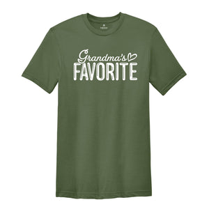 Grandma’s Favorite Shirt, Nana’s Favorite Shirt, Favorite Grandchild Shirt, Granny Shirt, Favorite Granddaughter Shirt, Nana Shirt