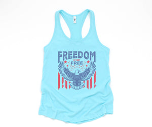 Freedom Is Not Free Tank Top, July 4th Tank Top, USA Tank Top, Fourth Of July Outfit, Patriotic Top, Independence Day, 4th Of July Tank Top