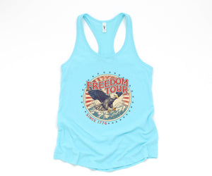 Freedom Tour Tank Top, Bald Eagle Shirt, July 4th Tank Top, USA Tank Top, Independence Day, 4th Of July Tank Top, Fourth Of July Outfit