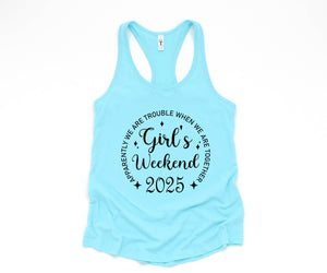 Girl's Weekend Tank Top, Girls Trip Tank Top, Girls Vacation Tank Top, Matching Girls Trip Tank Top, Funny Girls Weekend Tank, Summer Tank