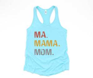 Ma Mama Mom Tank Top, Summer Tank Top, Trendy Mom Tank Tops, Mom Tank Top, Mama Tank Top, Gift for Wife