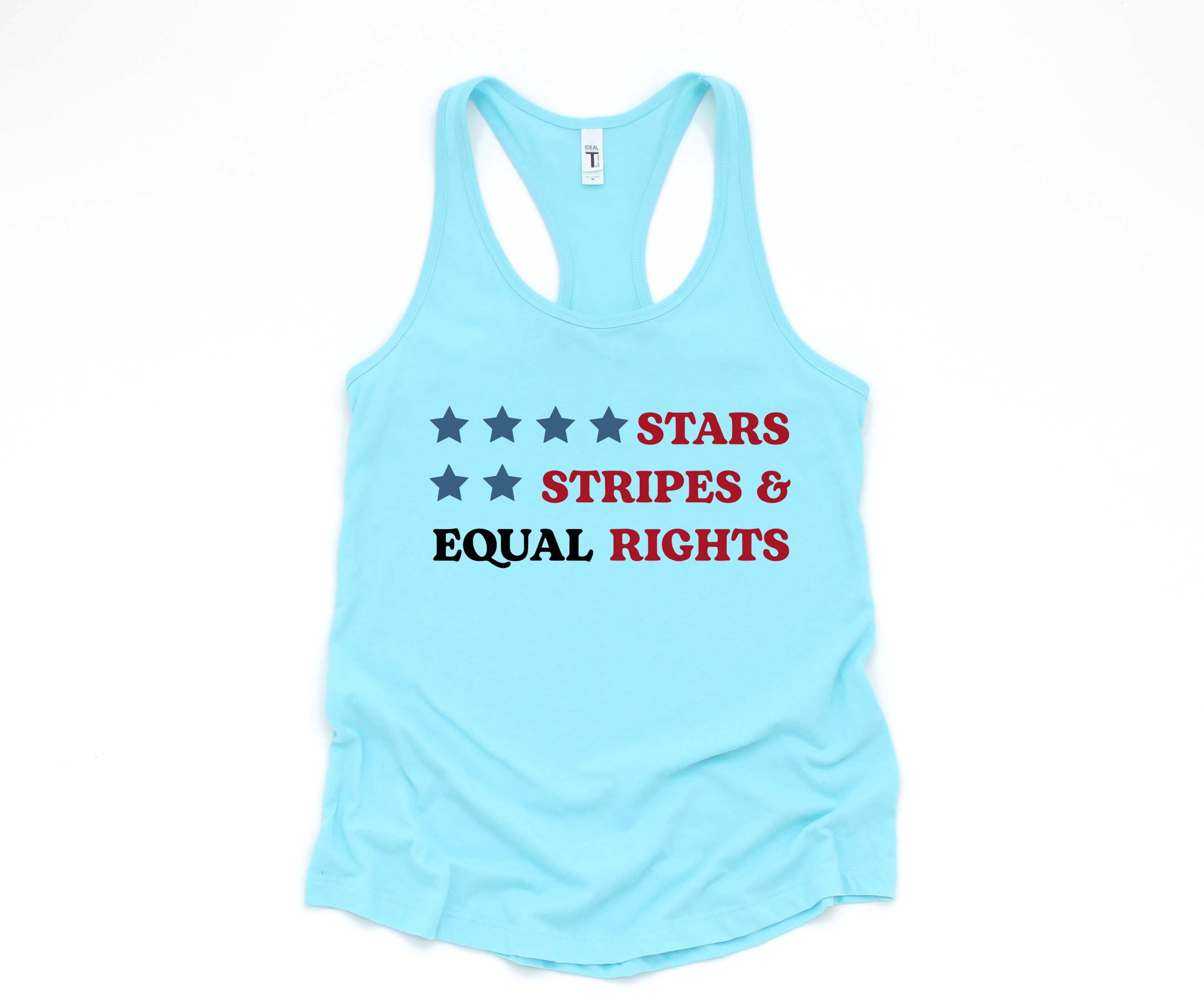 Stars And Strips Equal Rights Tank Top, Reproductive Tank Top, American Tank Top, Stars And Strips Shirt