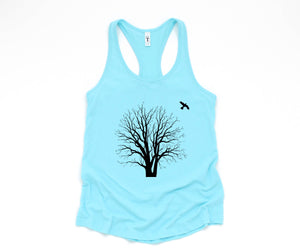 Tree Shirt, Nature Shirt, Tree Tank Top, Camping Shirt, Hiking Shirt, Nature Tree Shirt, Nature Lover Tank Top