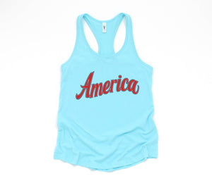 America Muscle Tank, July 4th Tank, Independence Day Shirt, Cute Muscle Tees, Running Muscle Tank, Merica Tank