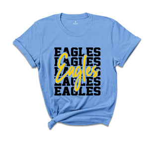 Team Mascot Shirt, Eagles Team Shirt, Eagles Football Shirt, Eagles Fan Shirt, Eagles School Shirt, Eagles School Spirit, Eagle Mascot Shirt