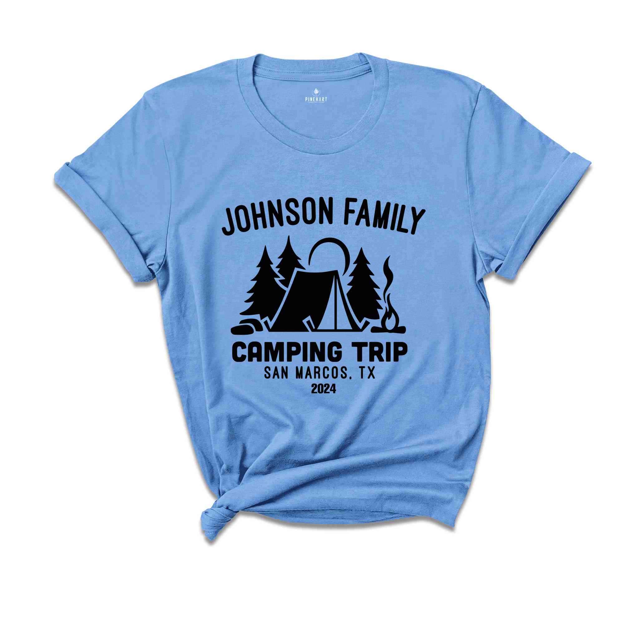 Custom Camping Shirt, Camping Crew Shirt, Camping Squad Shirt, Family Camping Shirts, Personalized Camping Shirt, Matching Shirt, Hiking Tee