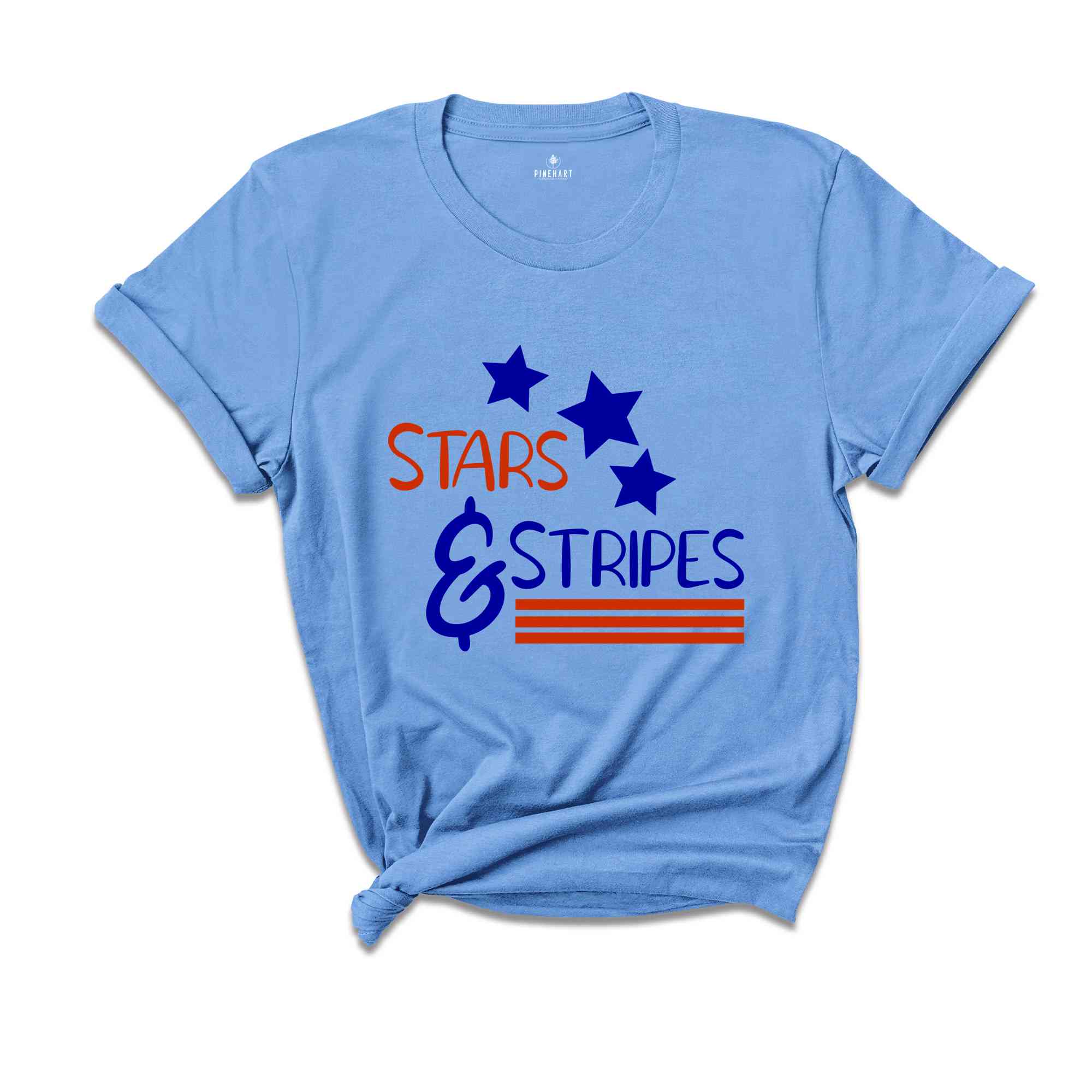 Stars and Stripes Shirt, Retro American Flag, 4th of July Shirts, Merica Shirt, Womens 4th of July,Minimalist Design, Memorial Day