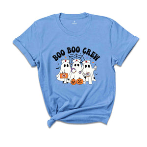 Boo Boo Crew Halloween Nurse T-Shirt, Halloween Nurse Shirt, Halloween Gifts For Nurses, Spooky Season Tee