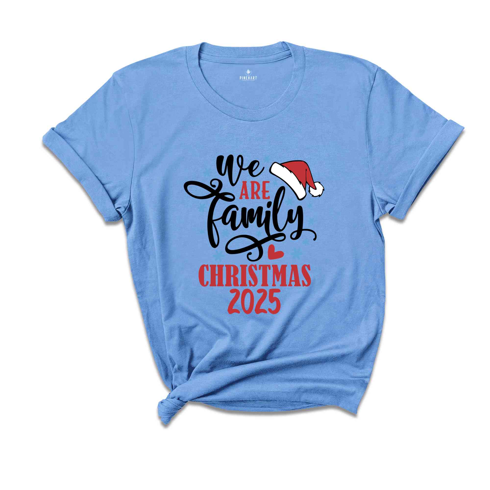 We Are Family Christmas 2025 Shirt, Family Matching Shirt, Merry Christmas Shirt, Christmas Crew Shirt, Cute Christmas Shirt, Matching Shirt