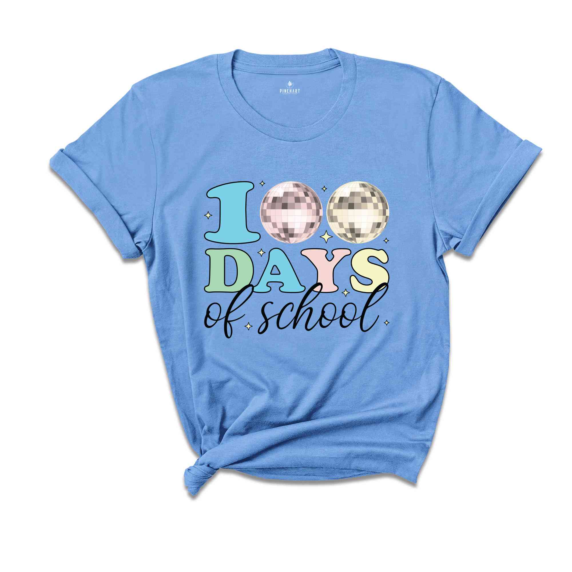 100 Days Of School Shirt, Disco Ball 100 Days Of School Shirt, Retro 100 Days Shirt, Retro 100 Days Teacher Shirt, Teacher Shirt