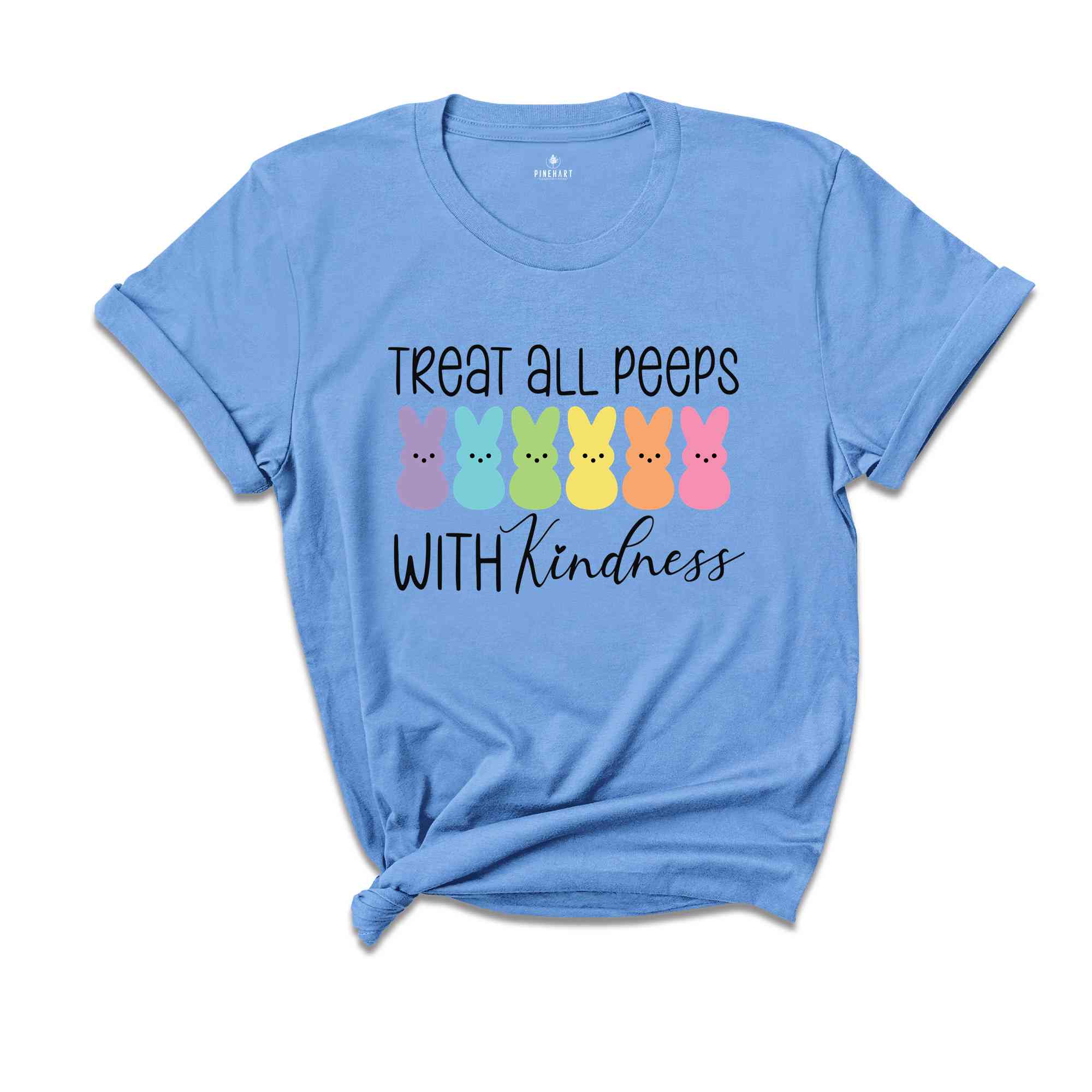 Treat All Peeps With Kindness Shirt, Cute Easter Day Shirt, Easter Peeps Shirt, Happy Easter Day, Easter Day Gift, Easter Bunny Shirt