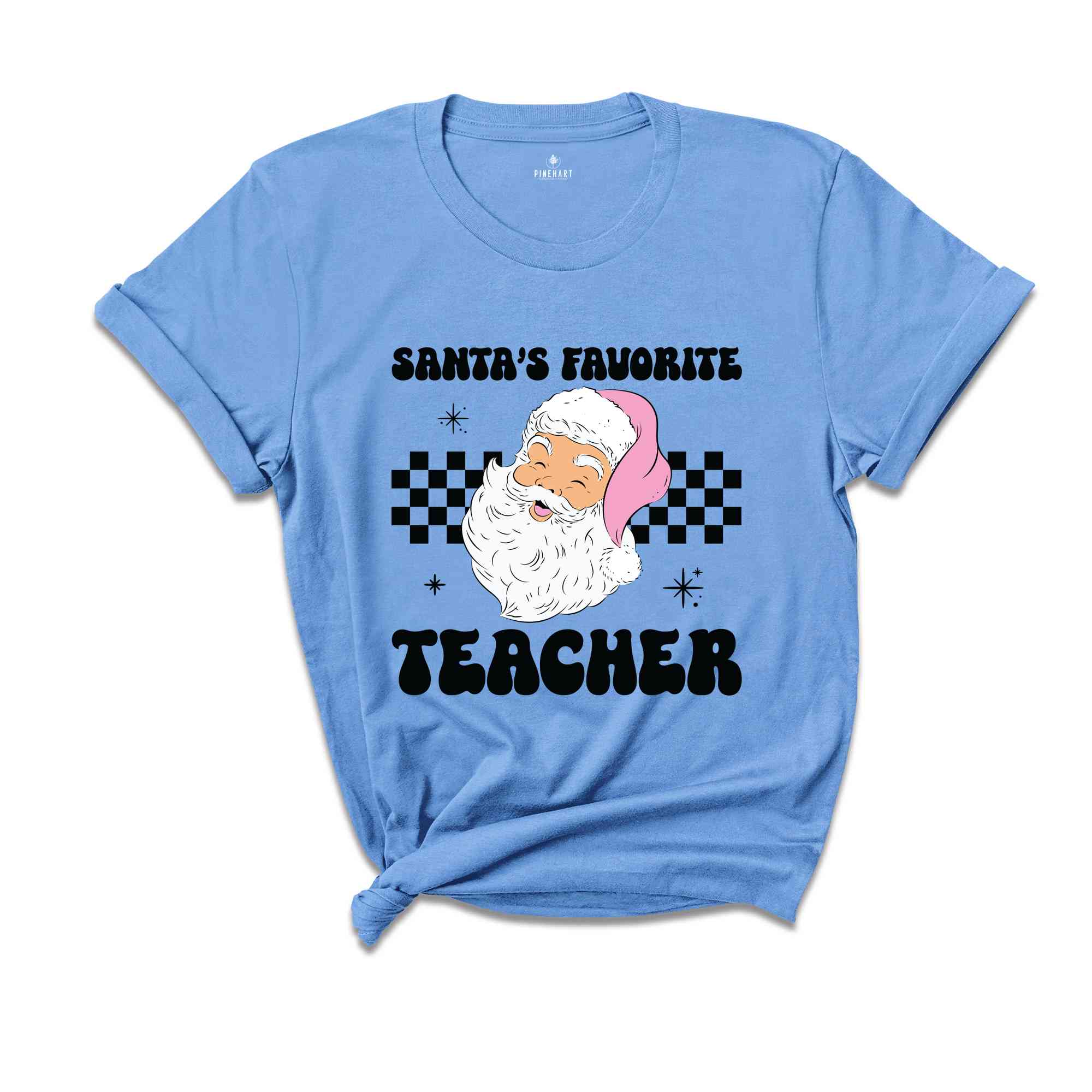 Santa's Favorite Teacher Shirt, Teacher Christmas Shirt, Funny Christmas Teacher Shirt, Christmas Gifts For Teacher