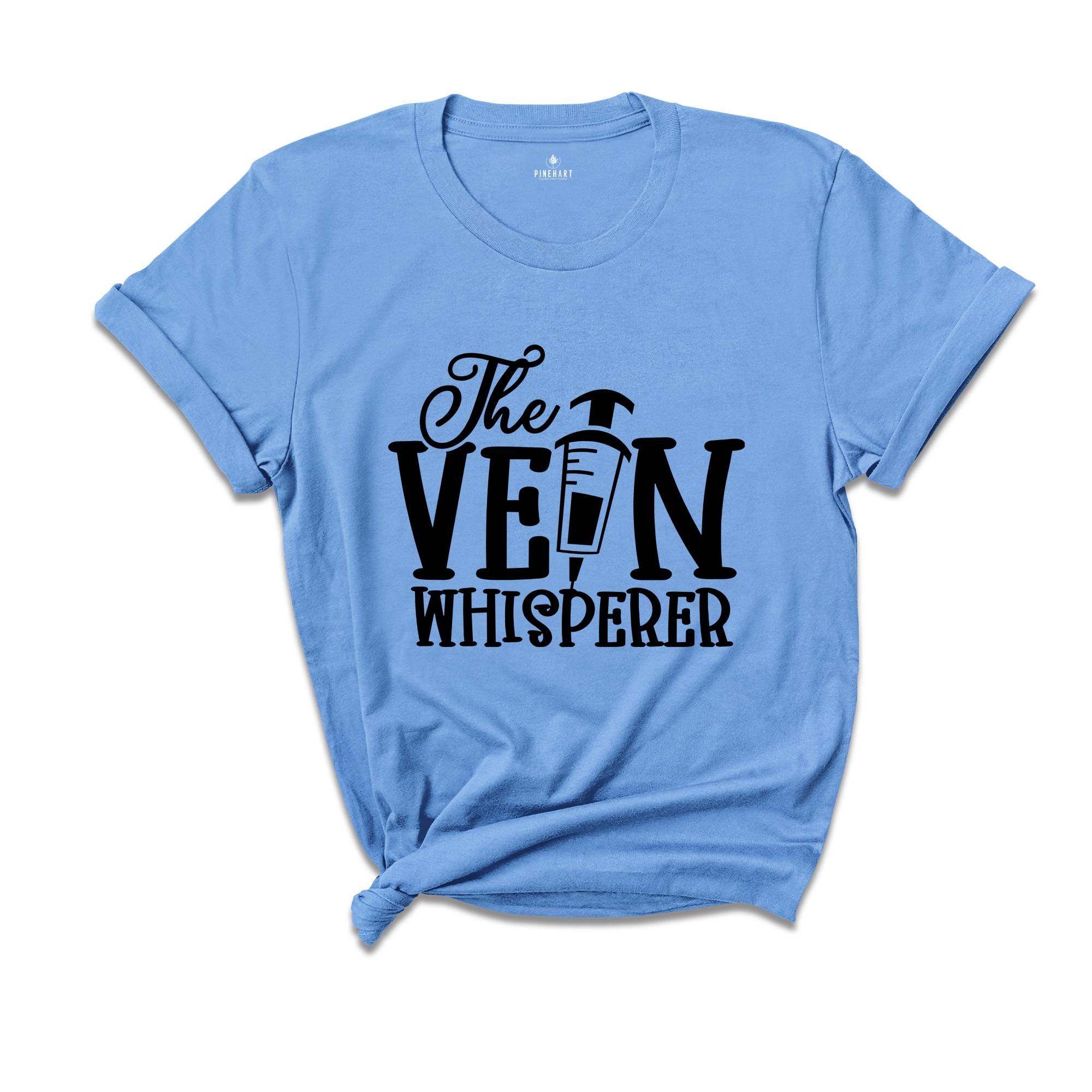 The Vein Whisperer Shirt, Phlebotomist T-Shirt, Medical Shirts, Cute Nurse Shirts, Phlebotomist Nurse Shirt, Gift for Nurse