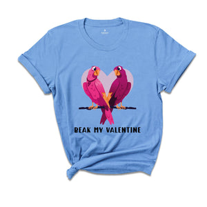 Cockatoo Valentines Shirt, Beak My Valentine, Animal Lover Gift, Funny Parrot Shirt, Valentine Parrot Tshirt, Valentines Day Gift Tee