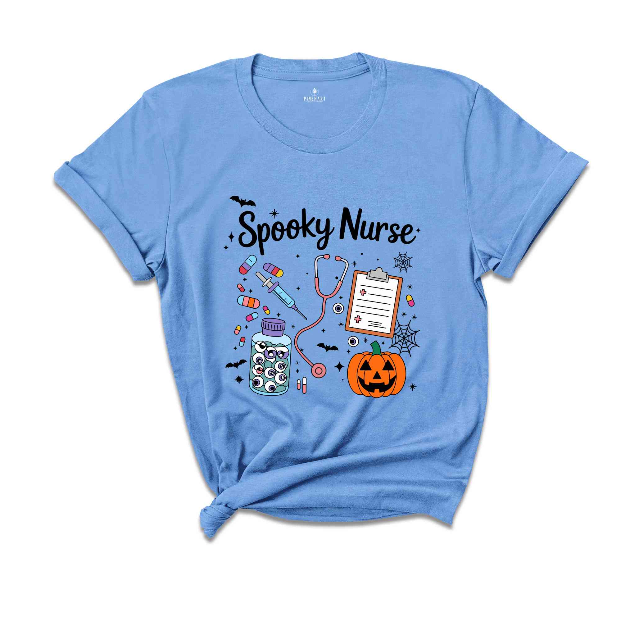 Spooky Nurse Shirt, Halloween Nurse Shirt, Funny Nurse Shirt, Halloween Shirt, Nurse Gift, Nursing Halloween Tee