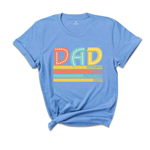 Dad Husband T-Shirt, Protector Hero Shirt, Father's Day Gifts, Father's Day Shirt, Dad Birthday Gifts