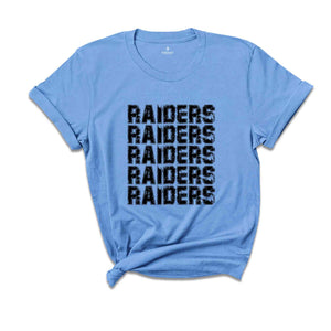 Team Mascot Shirt, Raiders Mascot Shirt, Raiders Fan Shirt, Raiders School Shirt, School Spirit Shirt, Raiders Team Shirt, Football Tee