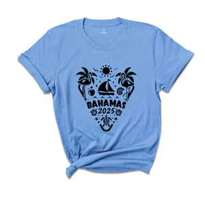 Bahamas Trip Shirt, Bahamas Vacation Tee, Bahamas 2025 Shirt, Bahamas Lover Tee, Bahamas Summer T-Shirt, Bahamas Cruise Outfit