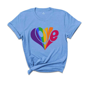 Love Shirt, Love Is Love Shirt, Equality Shirt, Pride Shirt, Pride Month Shirt, Bisexual Shirt, Lgbt Tshirt, Hurts No One