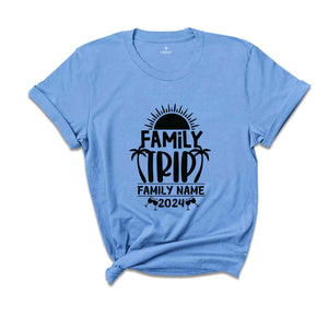 Custom Family Trip 2024 T-Shirt, Family Trip Shirts, Family Matching Shirts, Family Summer Vacation Shirts