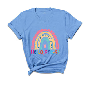 Back To School Shirt, Hello Pre-K Shirt, Pre-K Shirt, Hello Preschool, Pre-K Teacher Shirt, Preschool Shirt, Cute Pre-K Shirt