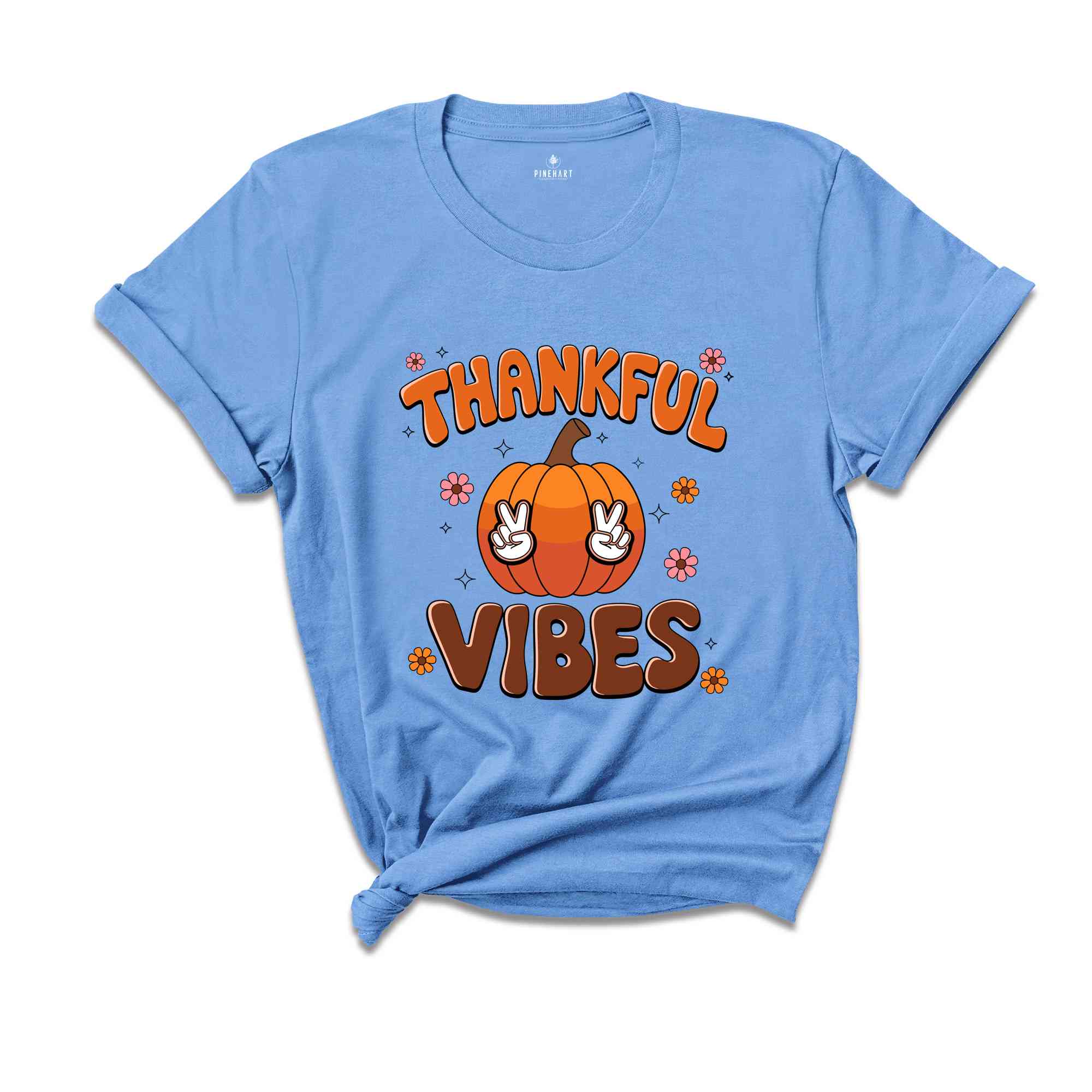 Thankful Vibes Shirt, Pumpkin Patch Shirt, Fall Shirt, Thanksgiving Heart Shirt, Thanksgiving Matching Shirt, Thanksgiving Shirt