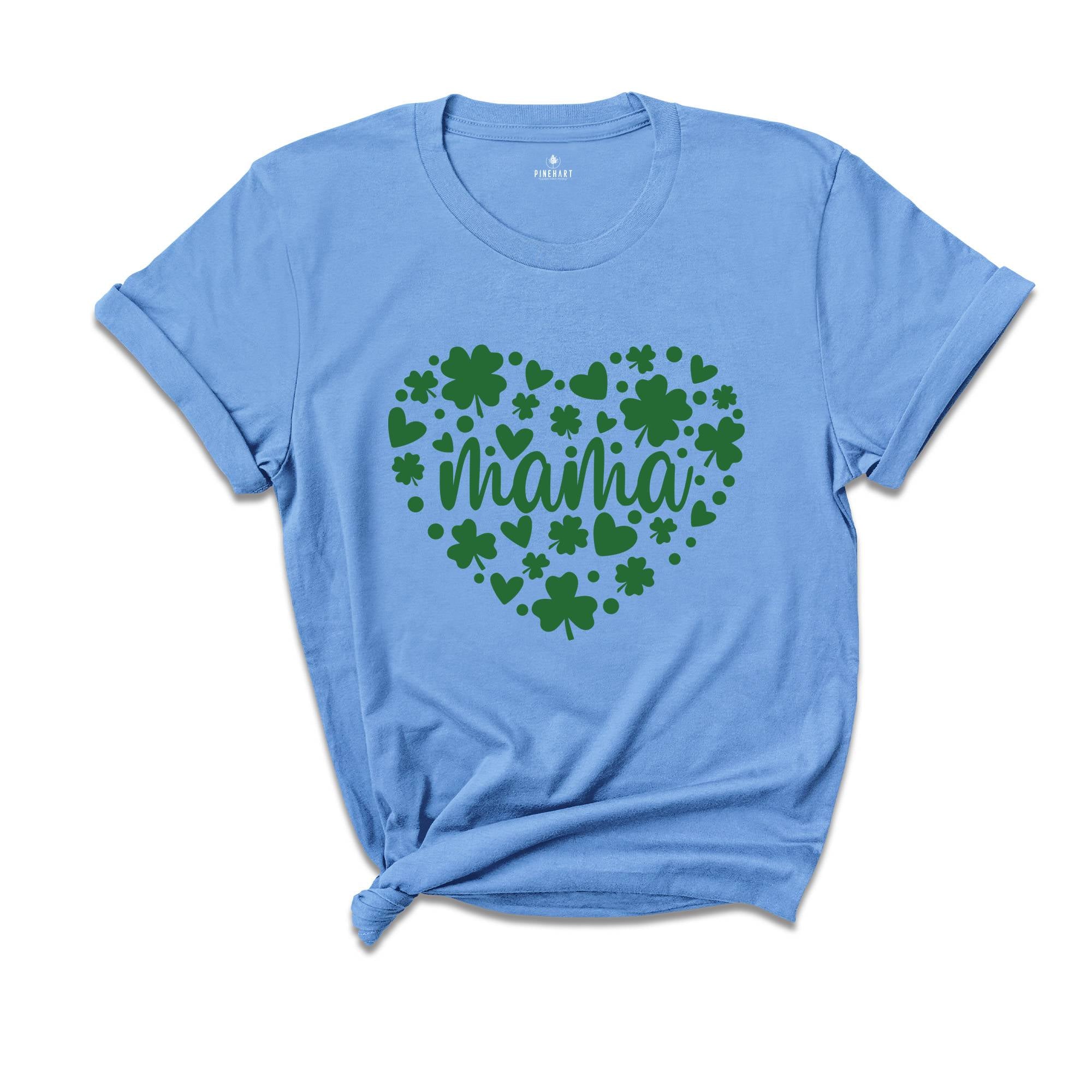 St. Patrick’s Day Heart Shirt, Mama Mini Shirt, Lucky Mama Shirt, Lucky Mini Shirt, St. Patrick’s Shirt, Mama St. Pattys Shirt, Mini Shirt