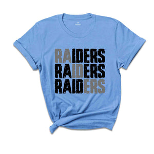 Raiders Shirt, Raiders Football Shirt, Raiders Baseball Shirt, Raiders Team Shirt, Raiders Cheer Shirt, Raiders Mascot Shirt