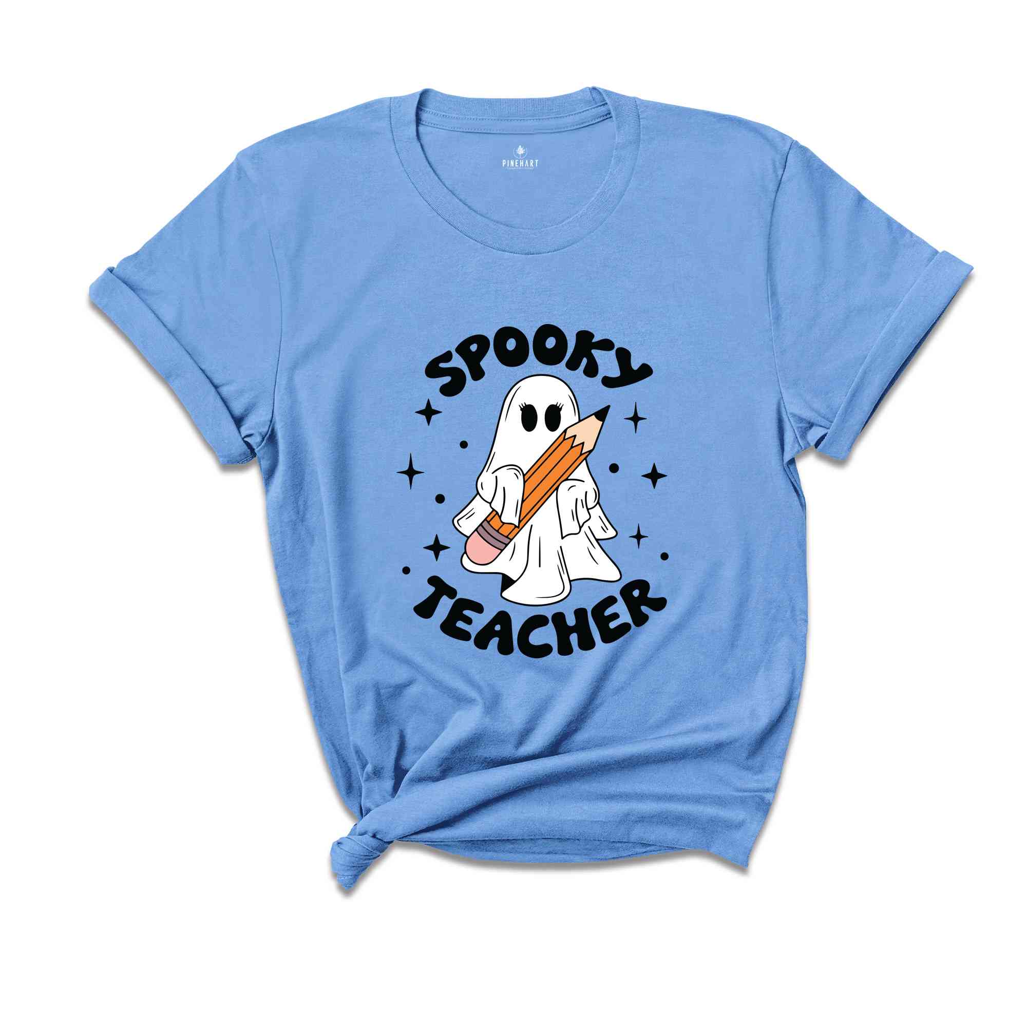 Spooky Teacher Shirt, Halloween Shirt, Cute Ghost Shirt, Spooky Vibes Shirt, Retro Halloween Shirt, Fall Shirt, Spooky Season Shirt