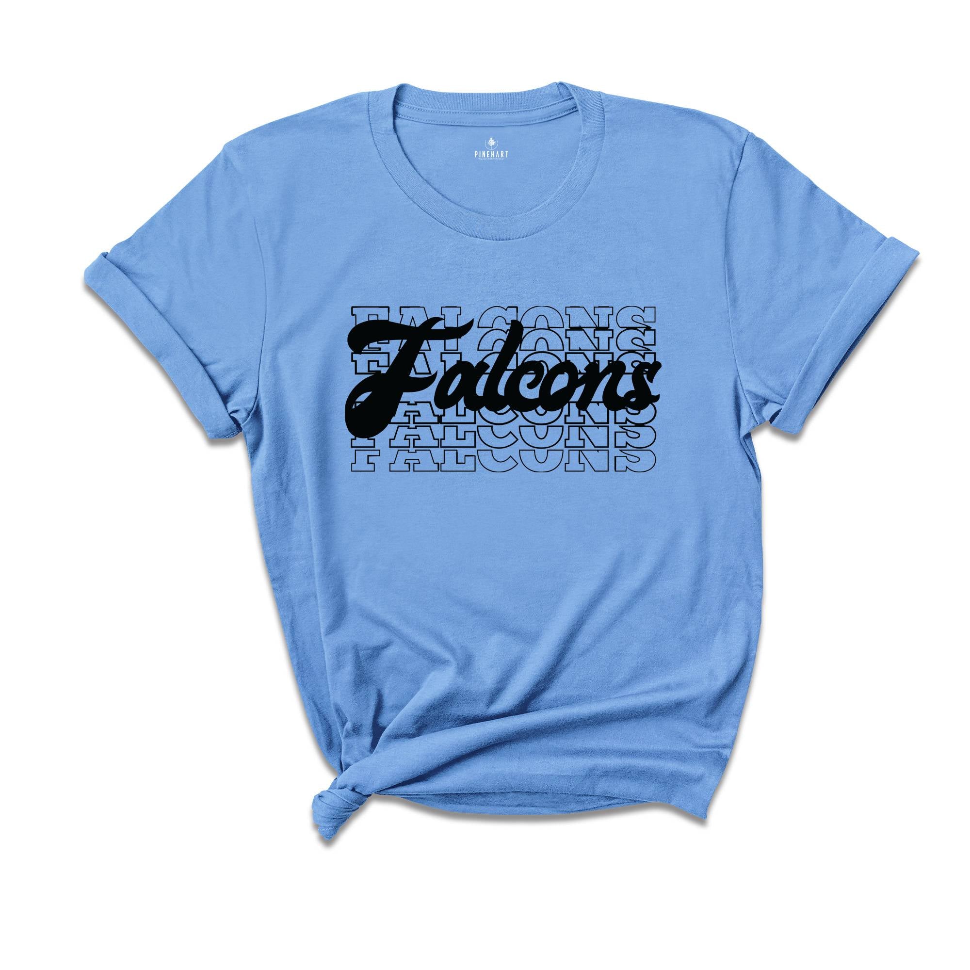 Team Mascot Shirt, Falcons Team Shirt, Falcons Team Spirit Shirt, Falcons Fan Shirt, Falcons School Shirt, Falcons School Spirit