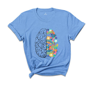 Brain Anatomy Shirt, Funny Nurse Tee, Women Nursing School Shirt, Nursing Student T-Shirt, Gift for Nurse, Brain Shirt