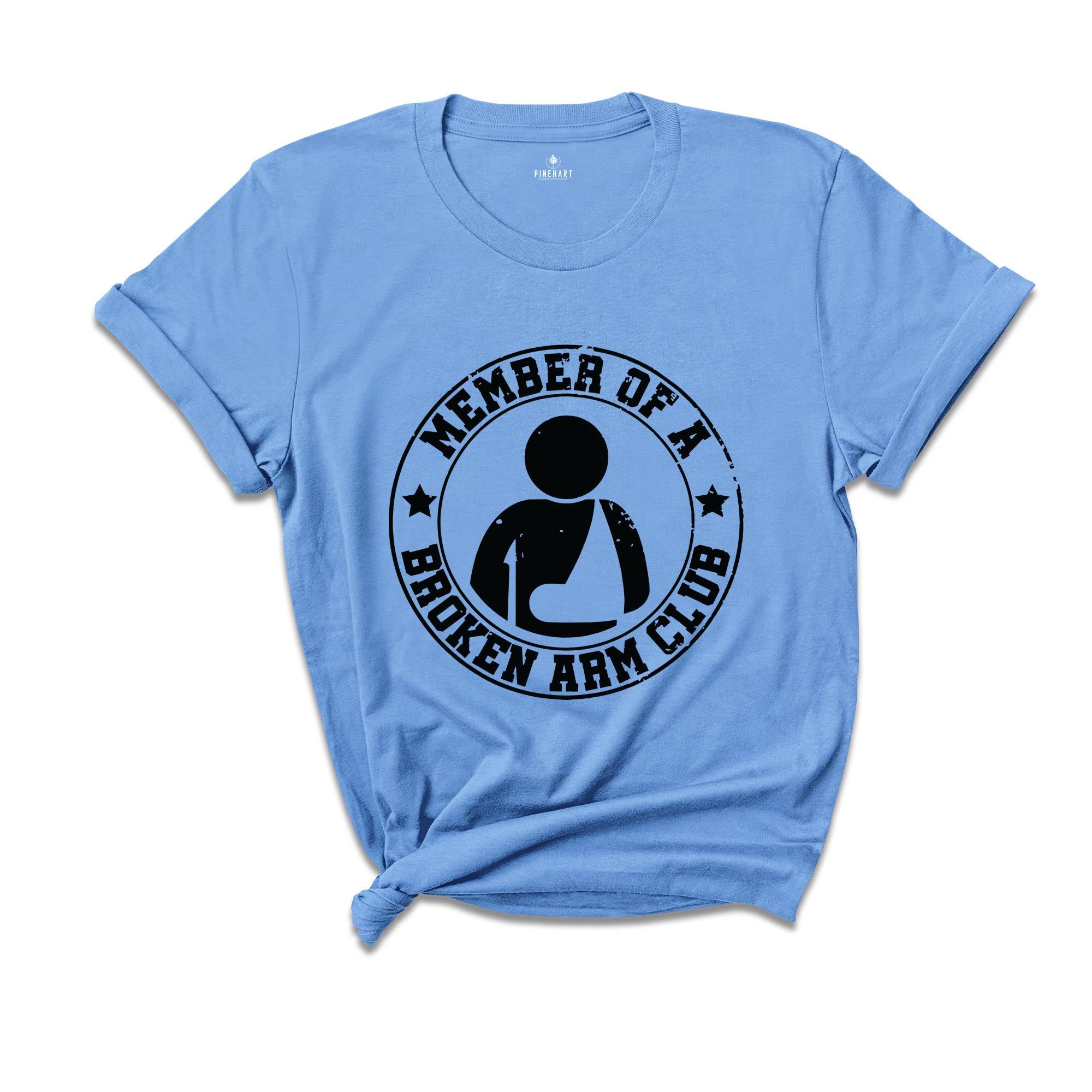 Member of a Broken Arm Kid's Club Shirt, Broken Arm Gifts, Funny Broken Arm Shirt, Broken Arm Kids, Funny Injury Tee