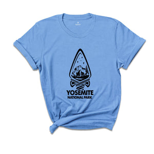 Yosemite National Park T-Shirt, Yosemite T-Shirt, National Park Tee, Nature Lover Gift, Hiking Tee, Adventure Lover Tee