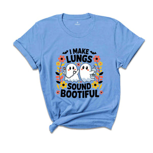 I Make Lungs Sound Boo-tiful Shirt, Spooky Respiratory Shirt, Halloween Crew Shirt, Halloween Nurse, Halloween Rt Shirt, Spooky Rt Crew