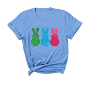 Glitter Bunnies Shirt, Easter Shirt, Bunny Easter Shirt, Happy Easter Shirt, Easter Mom Shirt, Mom Shirt