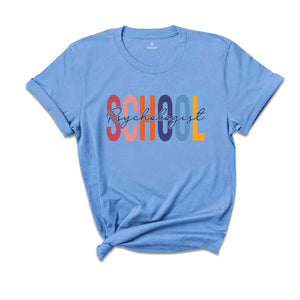 School Psychologist Shirt, Psychology Clothing, Psychologist Crewneck, School Psychologist, Psychiatrist Shirt, Cute Psychology Shirt