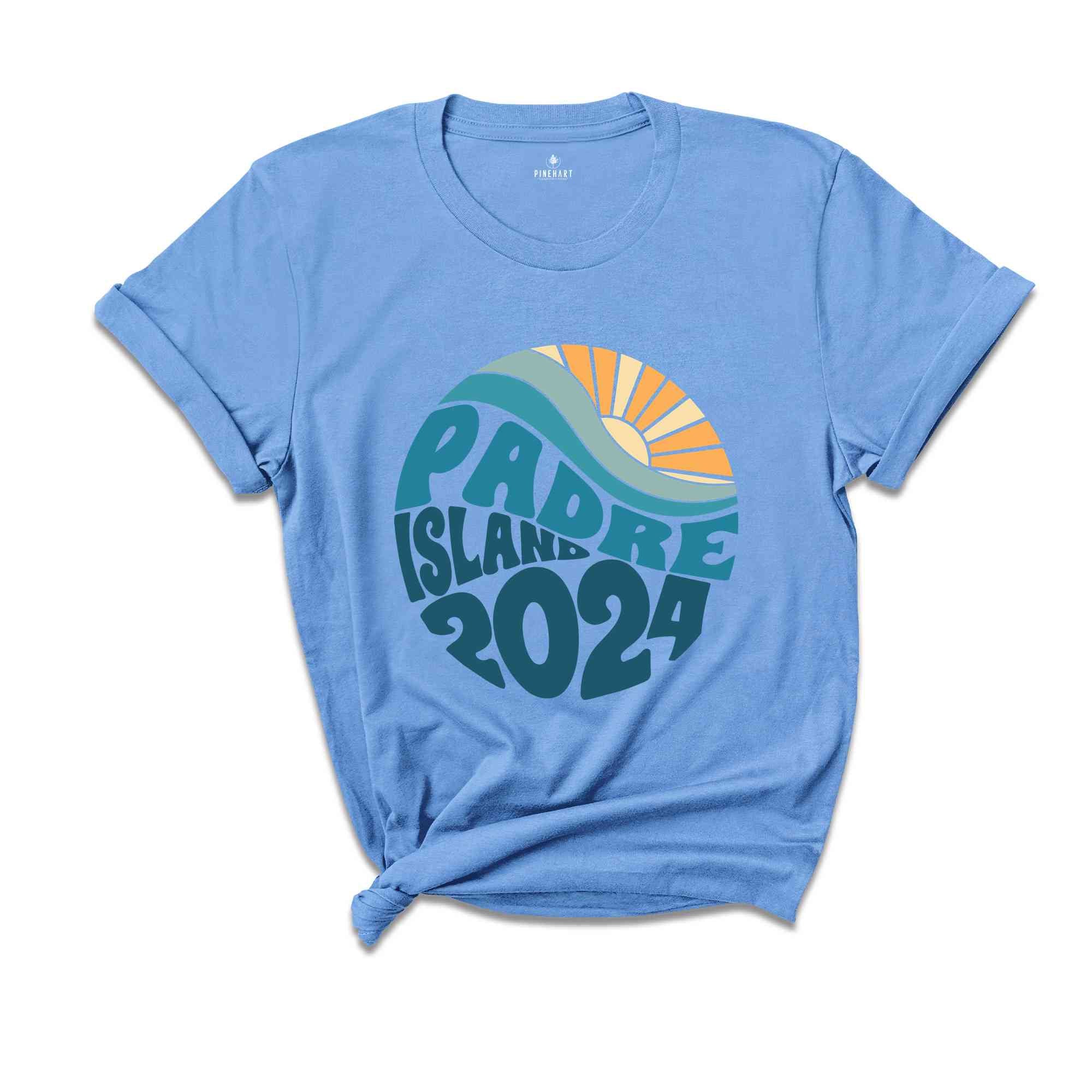 Padre Island 2024 Shirt, Summer T-Shirt, Beach Vacation Shirt, Summer Trip 2024 Shirt, Gift For Holiday, Family Vacation Shirt