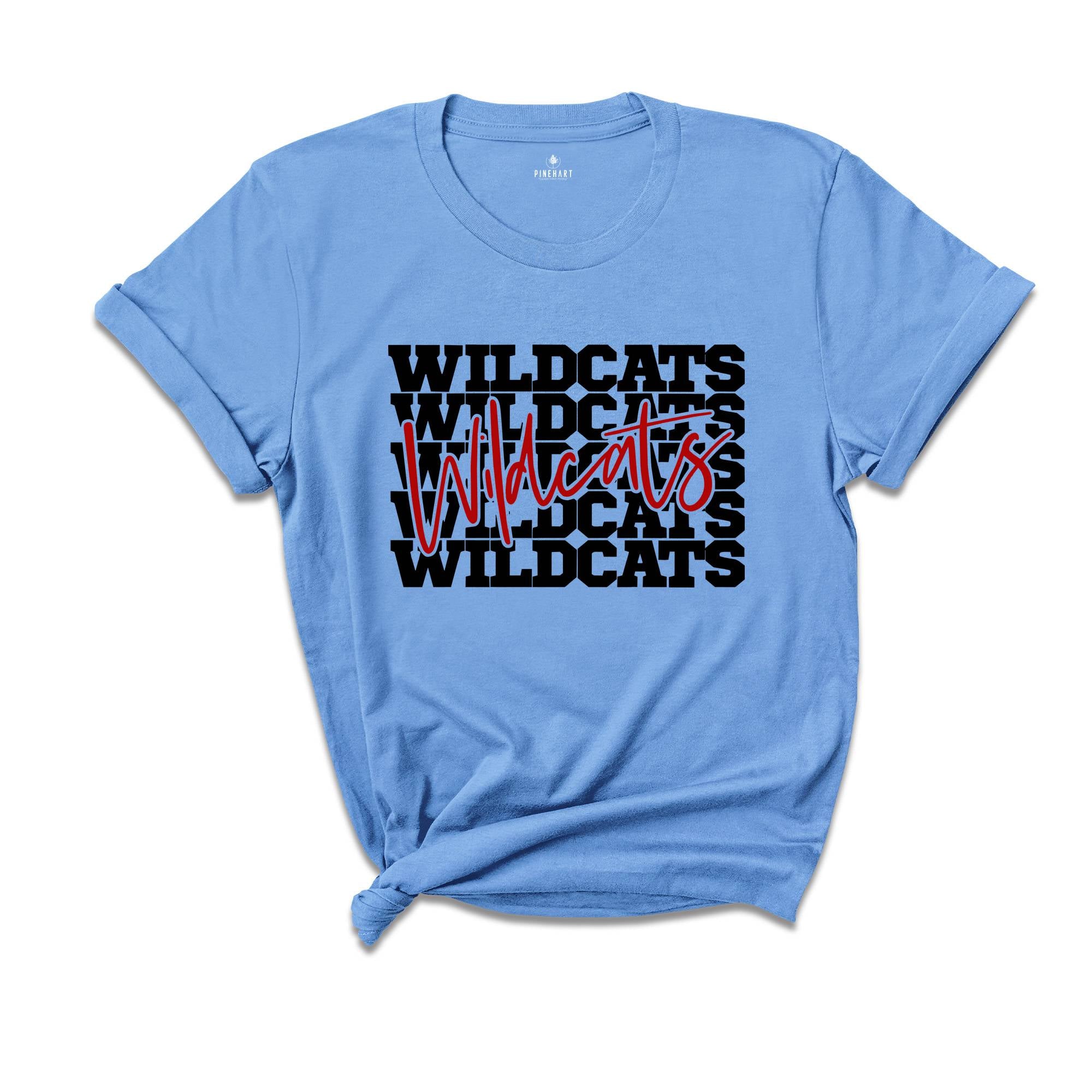 Wildcats Team Mascot T-Shirt, Wildcats Team Gift, Wildcats Football Tee, Wildcats Fan Gift, Wildcats School Shirt, Wildcats School Spirit