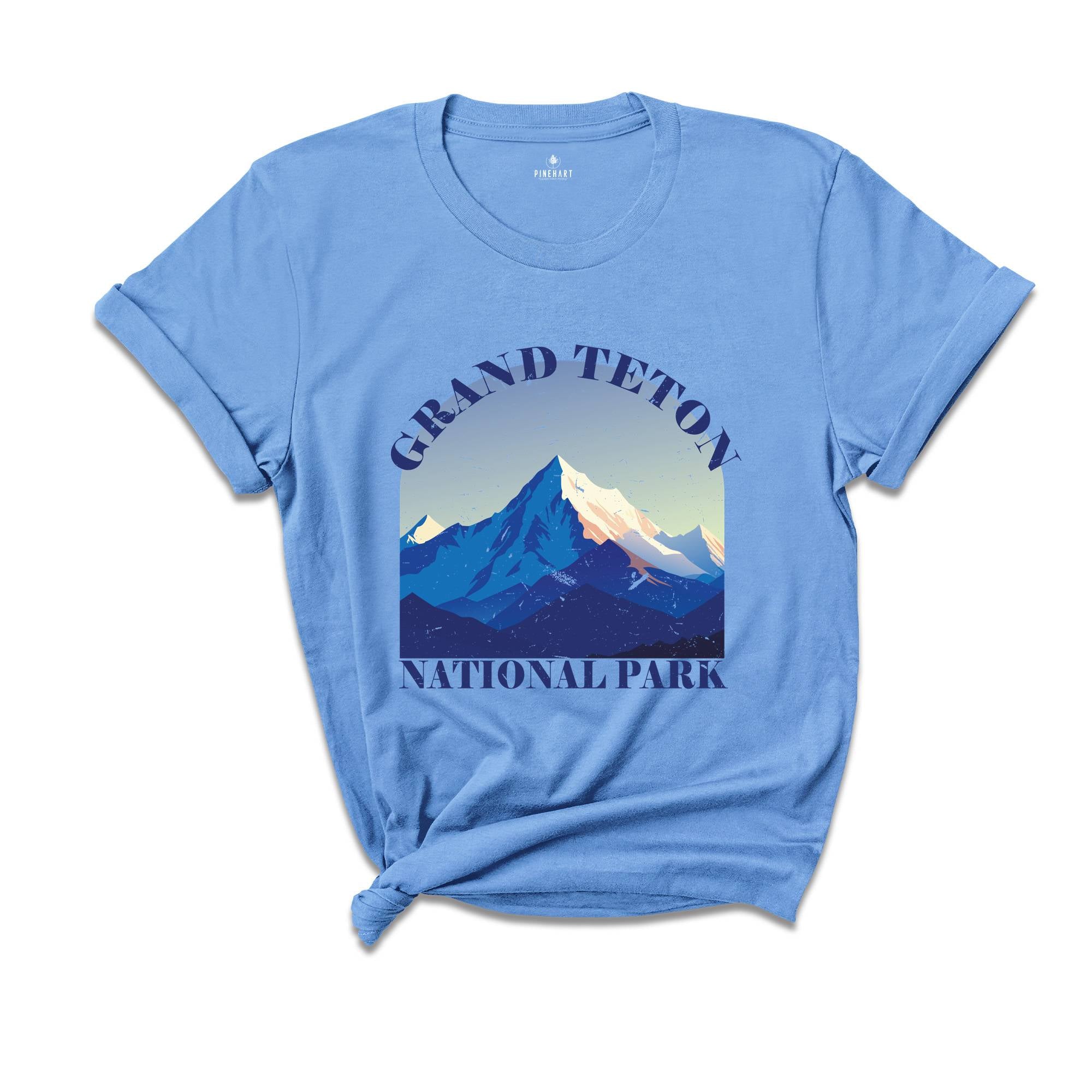 Grand Teton National Park Shirt, Wyoming T-Shirt, Grand Teton Vintage National Park Shirt, Mountain Shirt, Grand Teton Park Grand Tee